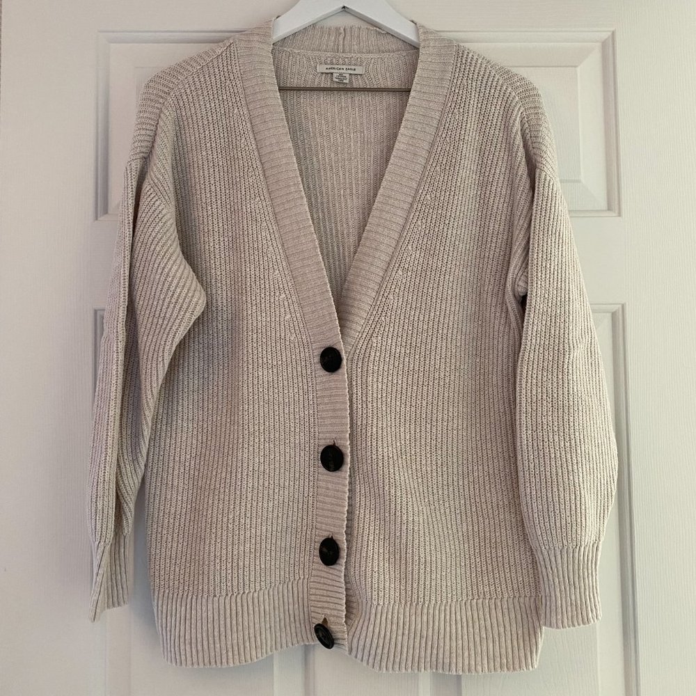 American Eagle Long Cardigan